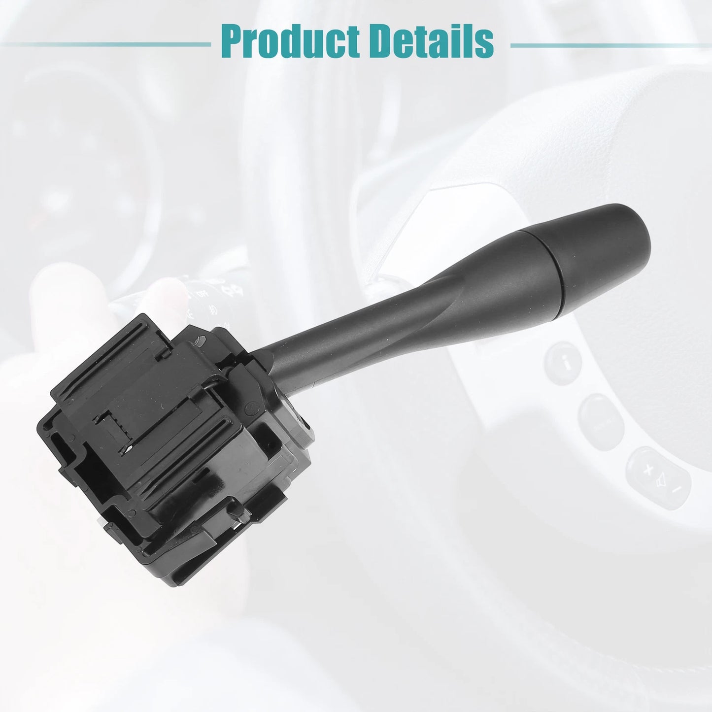 Turn Signal Switch for Chrysler Sebring, Dodge Stratus, Black (2001-2006)