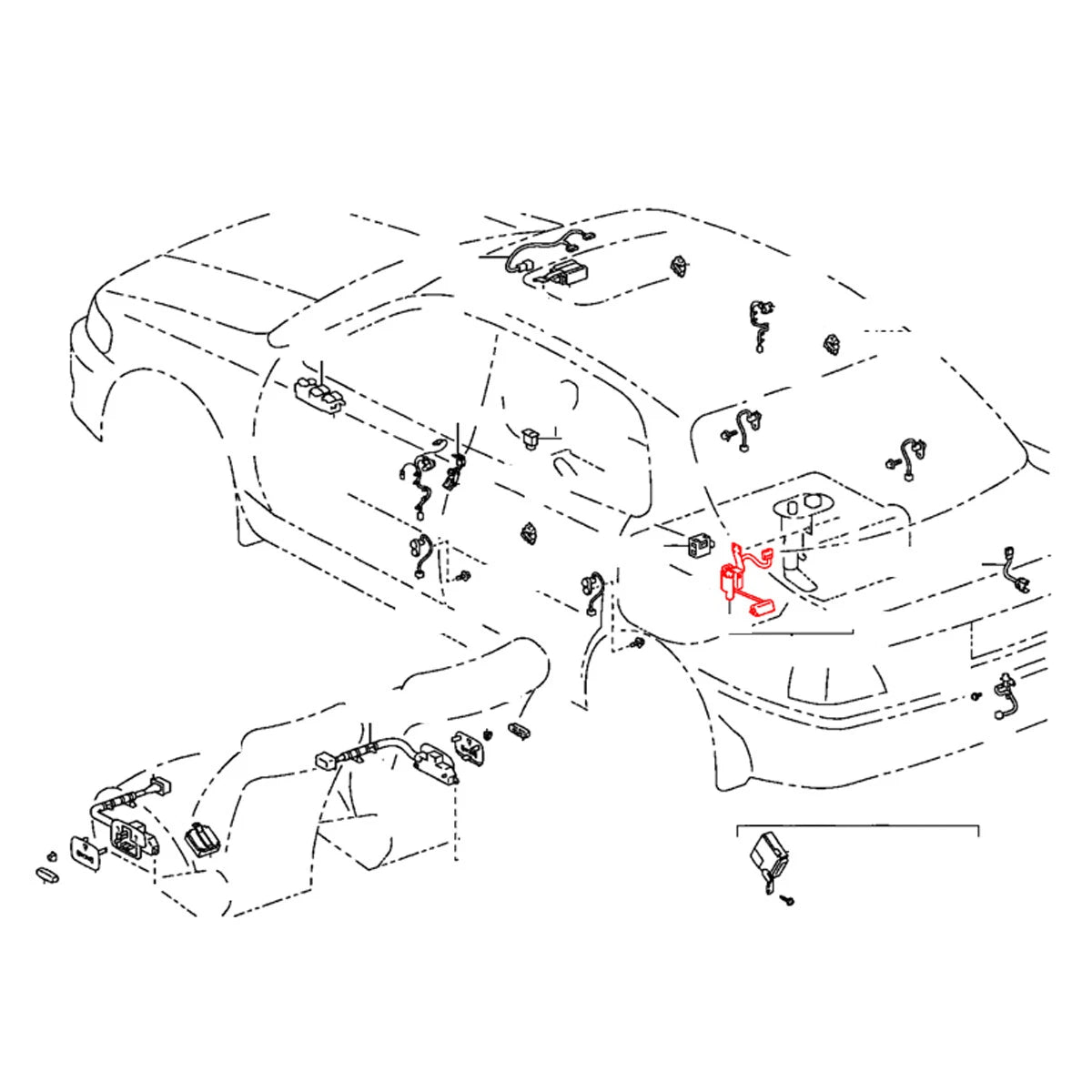 Fuel Sender Gauge for Toyota Camry Sedan 1992-1996