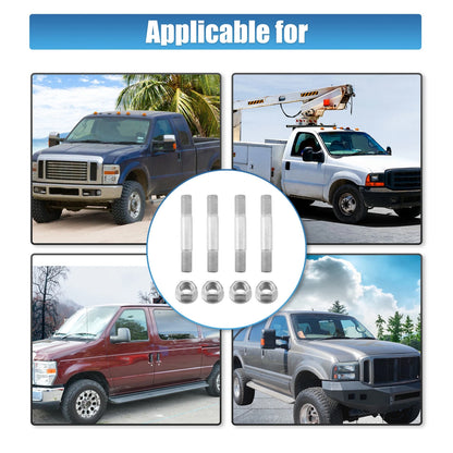 4 x Wheel Hub Mounting Hardware for Ford F250 F350 F450 F550 Excursion