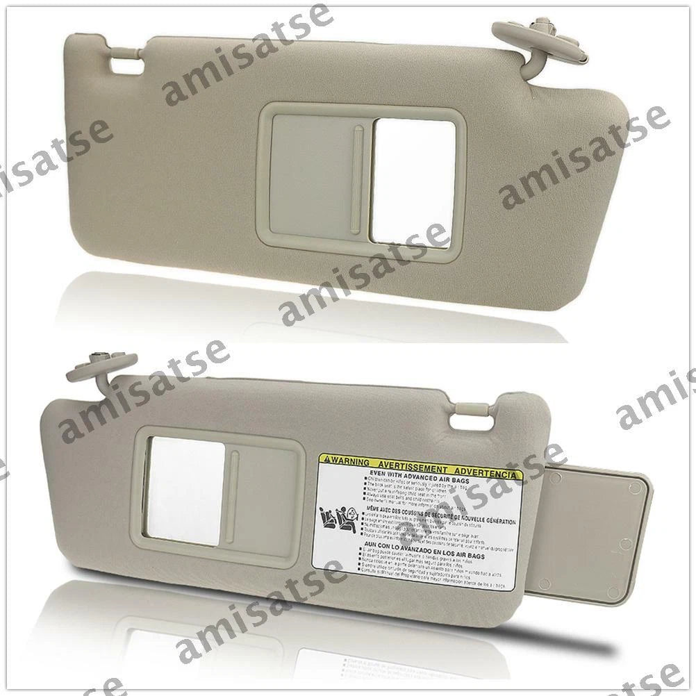 Left Right Beige Sun Visor for Toyota Tacoma (2005-2012)