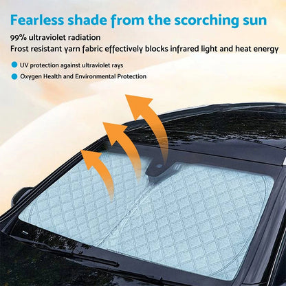 6 Layer Windscreen Sun Shade for Kia Cerato (2018-2025)