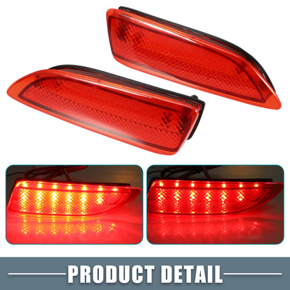 Rear Bumper Reflector LED Brake Tail Lights for Toyota Corolla (2014-2019)