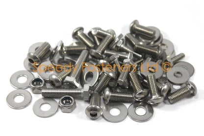 Bolts / Stainless Front & Rear Clamshell Bolts for Lotus Elise S1 (1996–2001)