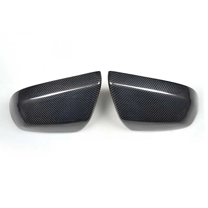 Replacement Carbon Fiber Side Mirror Cover Shell Fit For Cadillac ATS 2014-2018