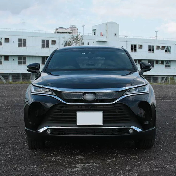 Front Hood Cover Chrome Trim for Toyota Harrier Venza (2020-2024)