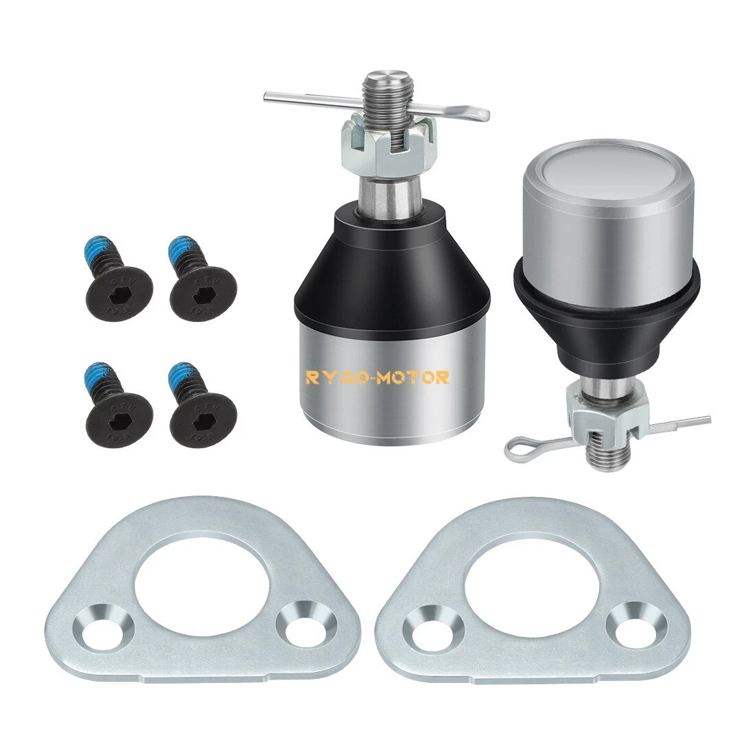 2 Pack Ball Joint & Bracket Kit for Polaris Ranger 400 425 500 570 700 800 ETX
