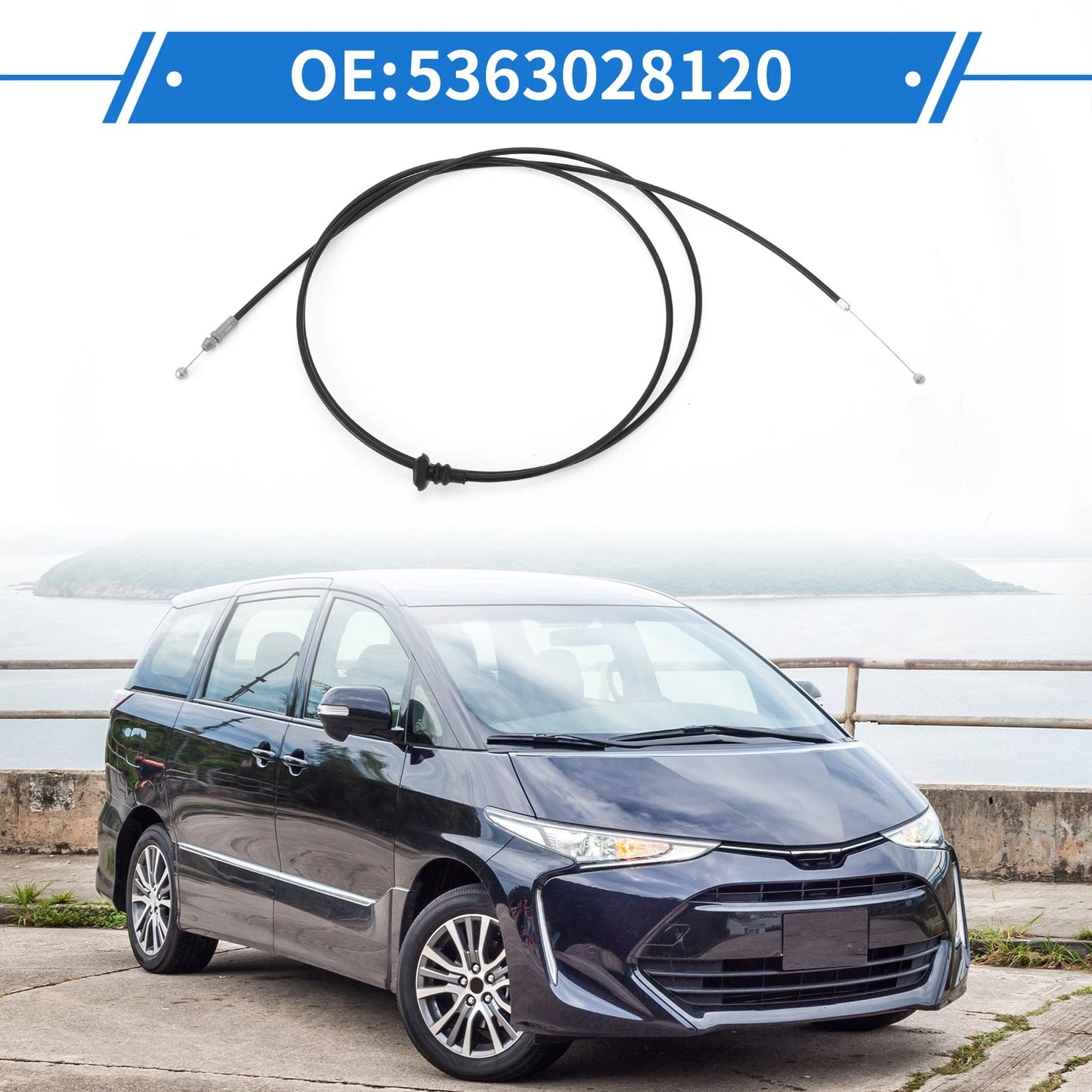 Hood Latch Cable for Toyota Previa