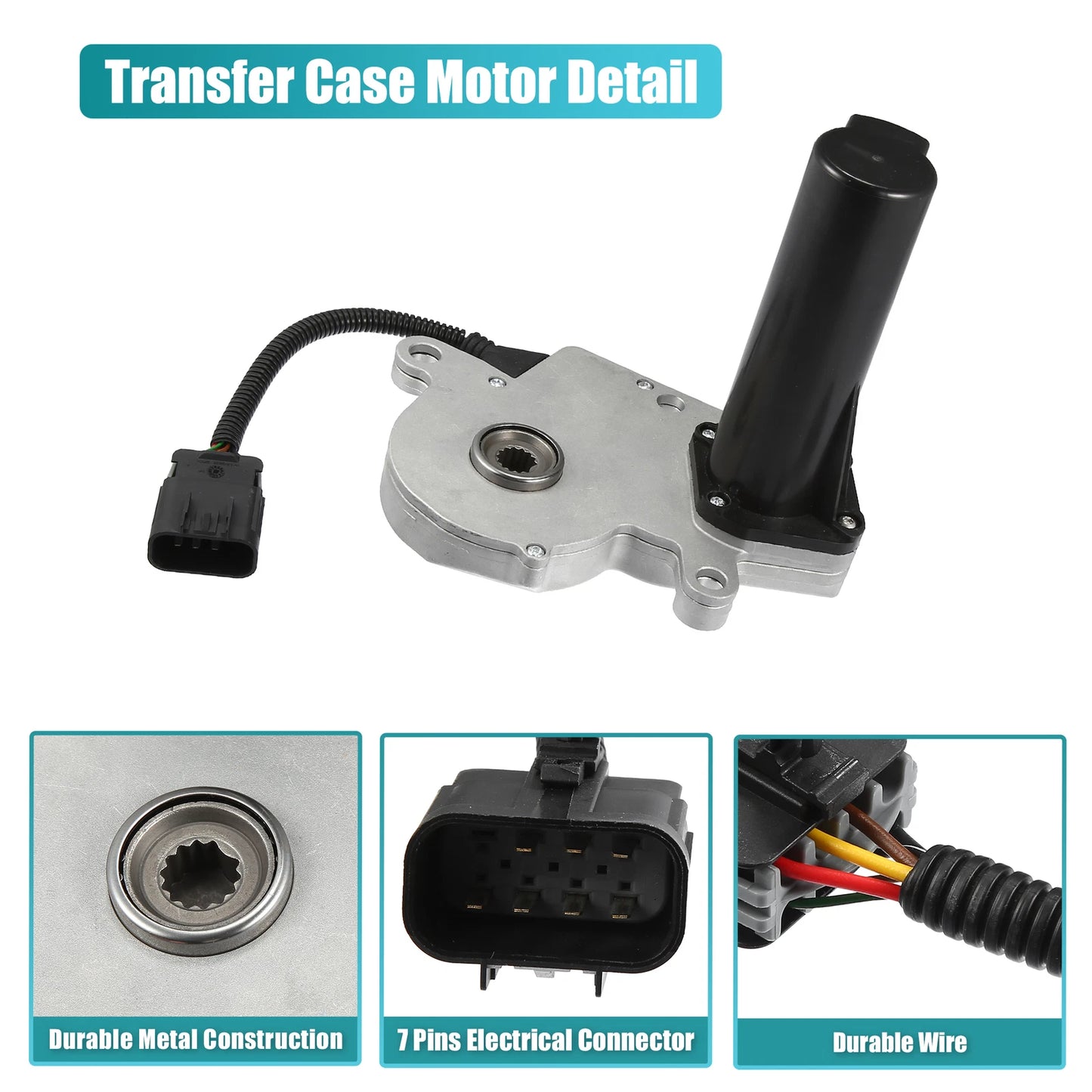 4WD Transfer Case Shift Encoder Motor for Chevy Silverado Tahoe GMC