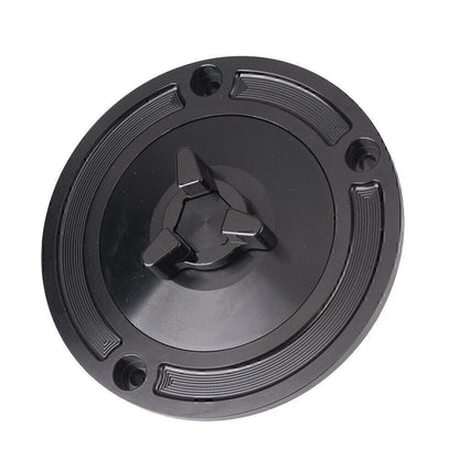 Black CNC Fuel Tank Cover Gas Cap for Kawasaki Ninja 250R 1988-2007