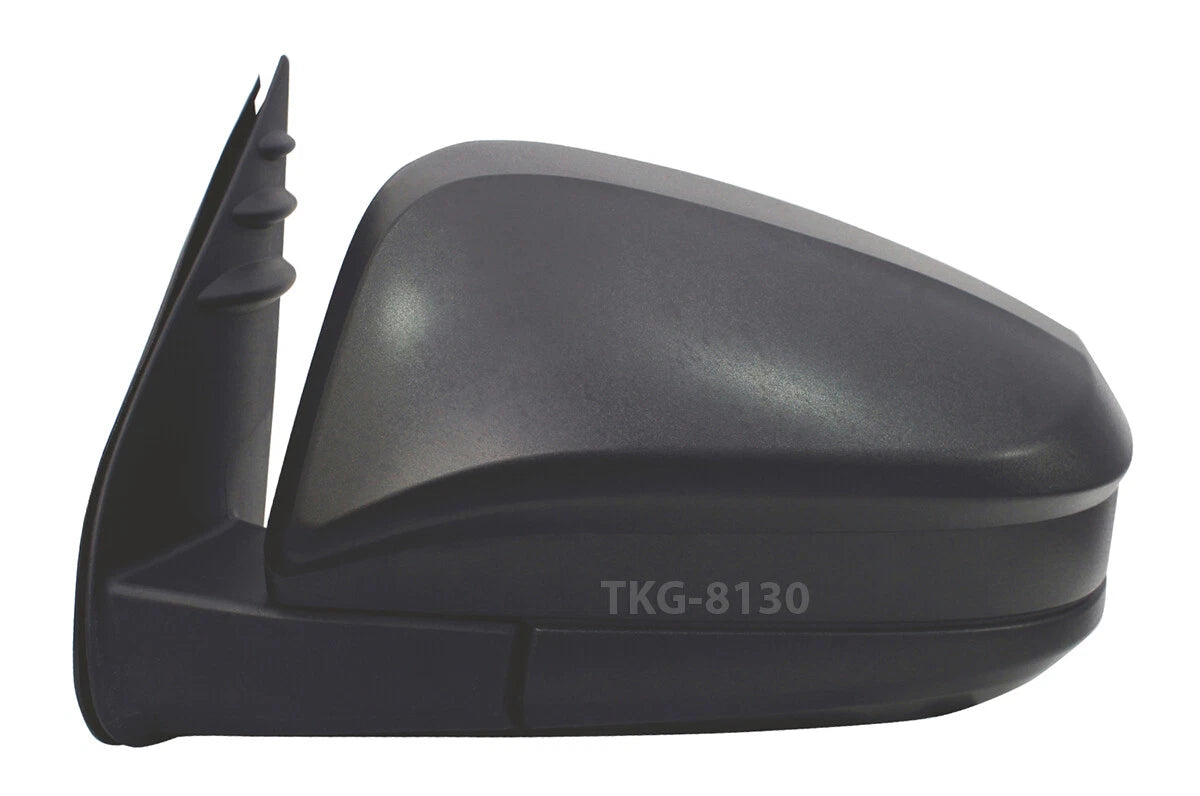 LH Manual Side View Mirror Black for Toyota Hilux Revo (2015-2020)
