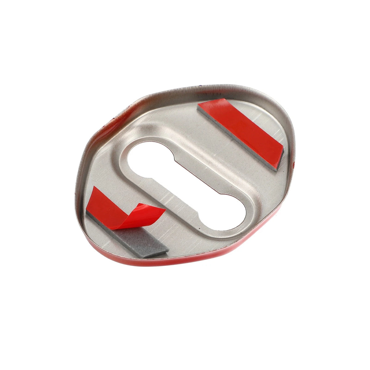 4 x Car Door Lock Latch Covers for Ford Focus (2019-2021) - Red Protector Caps