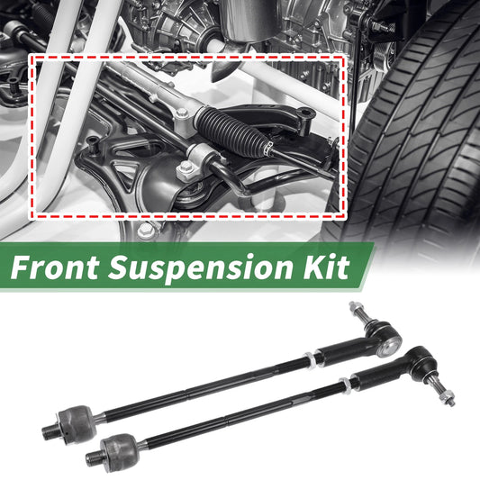 10pcs Front Suspension Kit Tie Rod Ends Sway Bar Links for Ford Mustang (05-09)