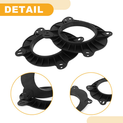 6x9" to 6.5" Car Speaker Spacer Ring Adaptor for Toyota  2 x ABS