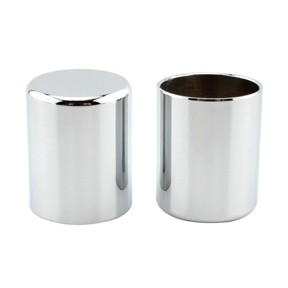 2 x Chrome Docking Hardware Point Cover Kit for Harley Sportster XL883 (2004-2023)