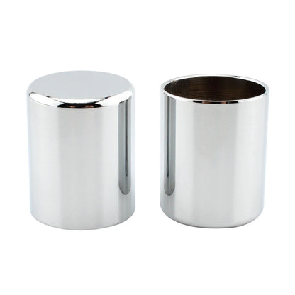 2 x Chrome Docking Hardware Point Cover Kit for Harley Sportster XL883 (2004-2023)