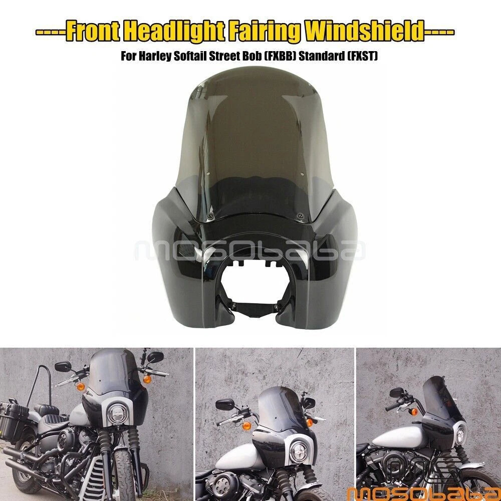 Headlight Windshield Set for Harley Softail Street Bob (2018-2021)