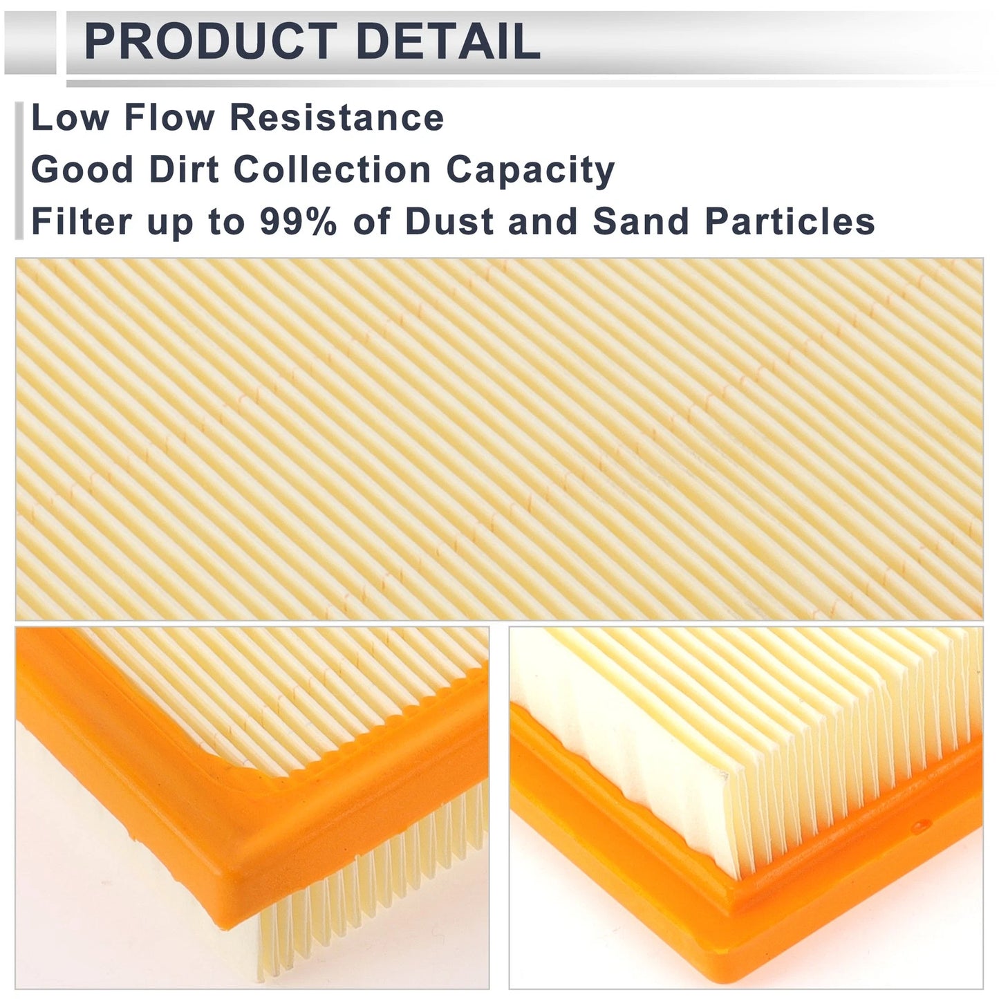 Engine Cabin Air Filter Combo for Toyota Prius (2012-2015) 1 Set