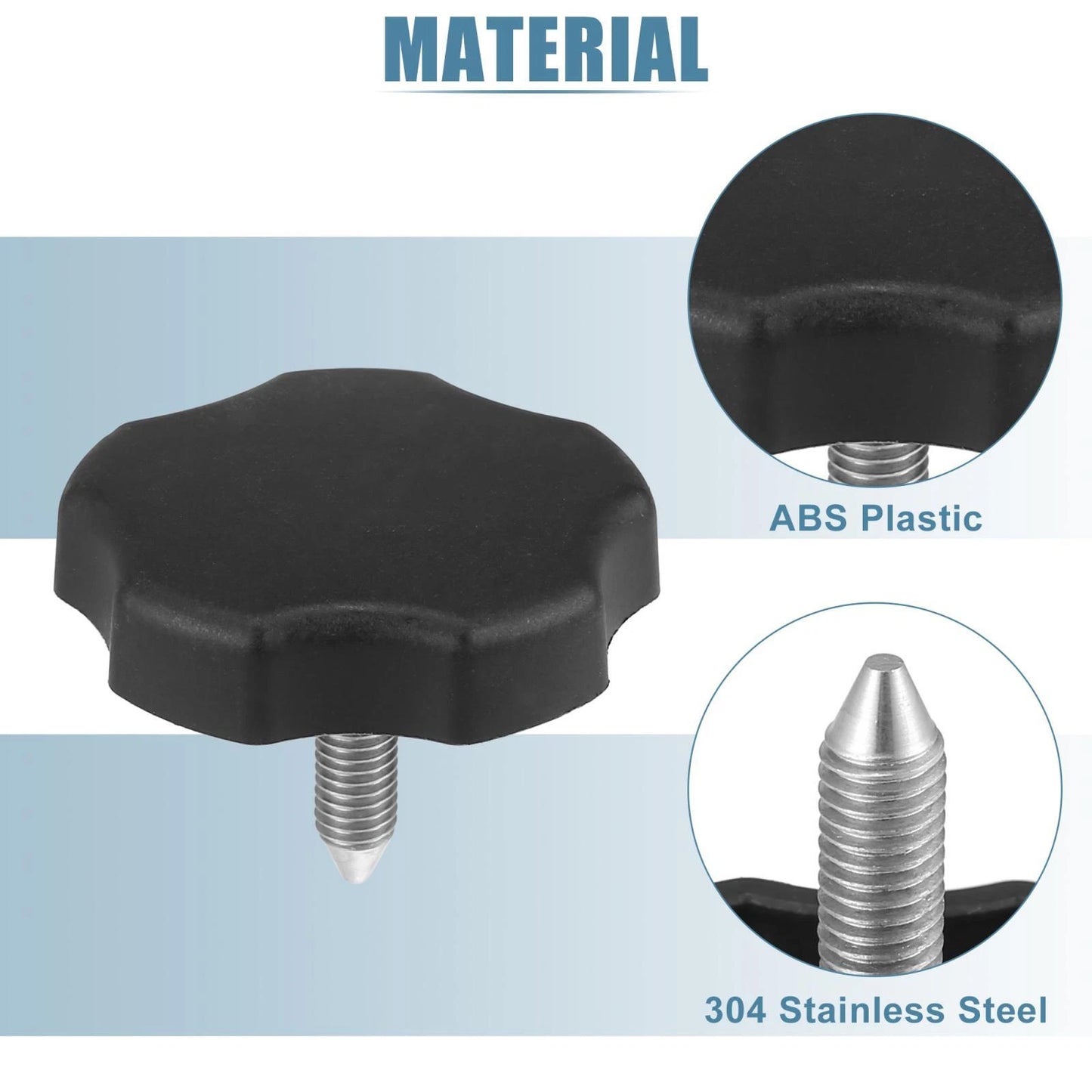 Top Window Frame Knobs for Jeep Wrangler TJ/JK (1997-2018)