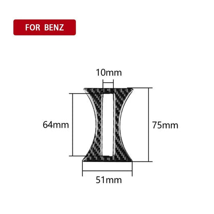 Water Cup Holder Cover Bridge Trim For Mercedes Benz CLA GLA Class W117 2014-18