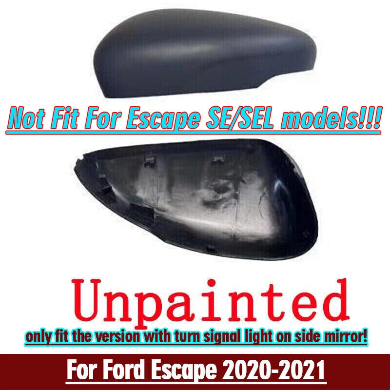 Right Mirror Cover / Unpainted / Ford Escape (2020–2021)