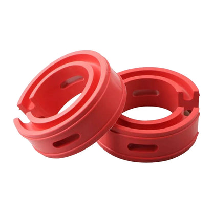 Car Interior Shock Absorber Coil Spring Power Cushion Red Rubber