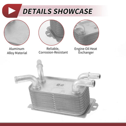 Engine Oil Cooler for Volvo S40 (2004-2012)  
Transmission Oil Cooler for Volvo S40 (2004-2012)