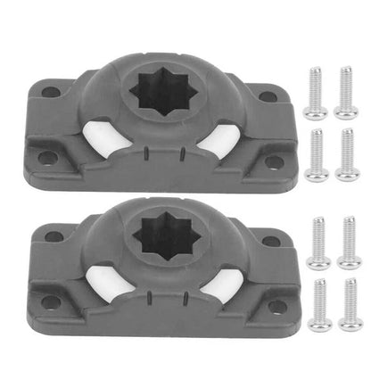 Rod Holder ABS Black Accessories for Boat/Canoe/Inflatable with Screws