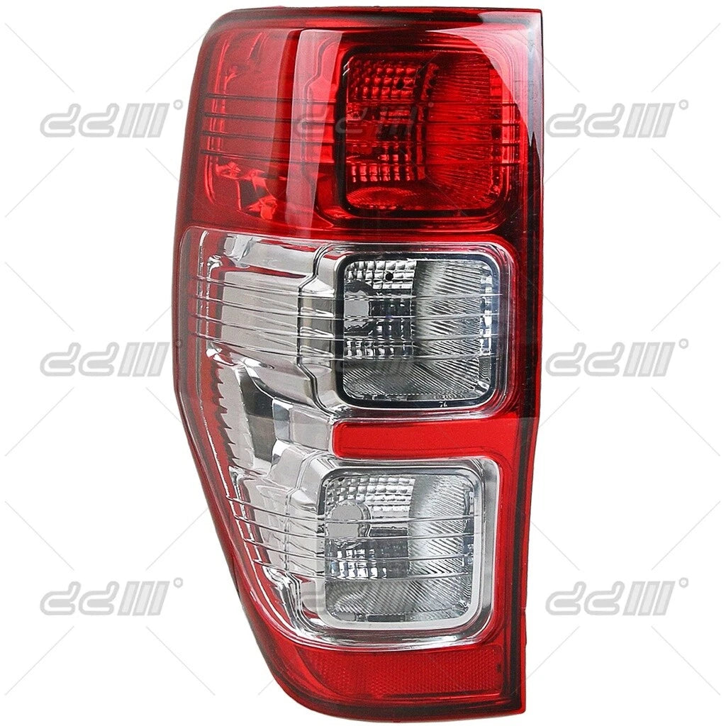 2 x Chrome Tail Lamps for Ford Ranger T6 XL/XLT (2012-2019)