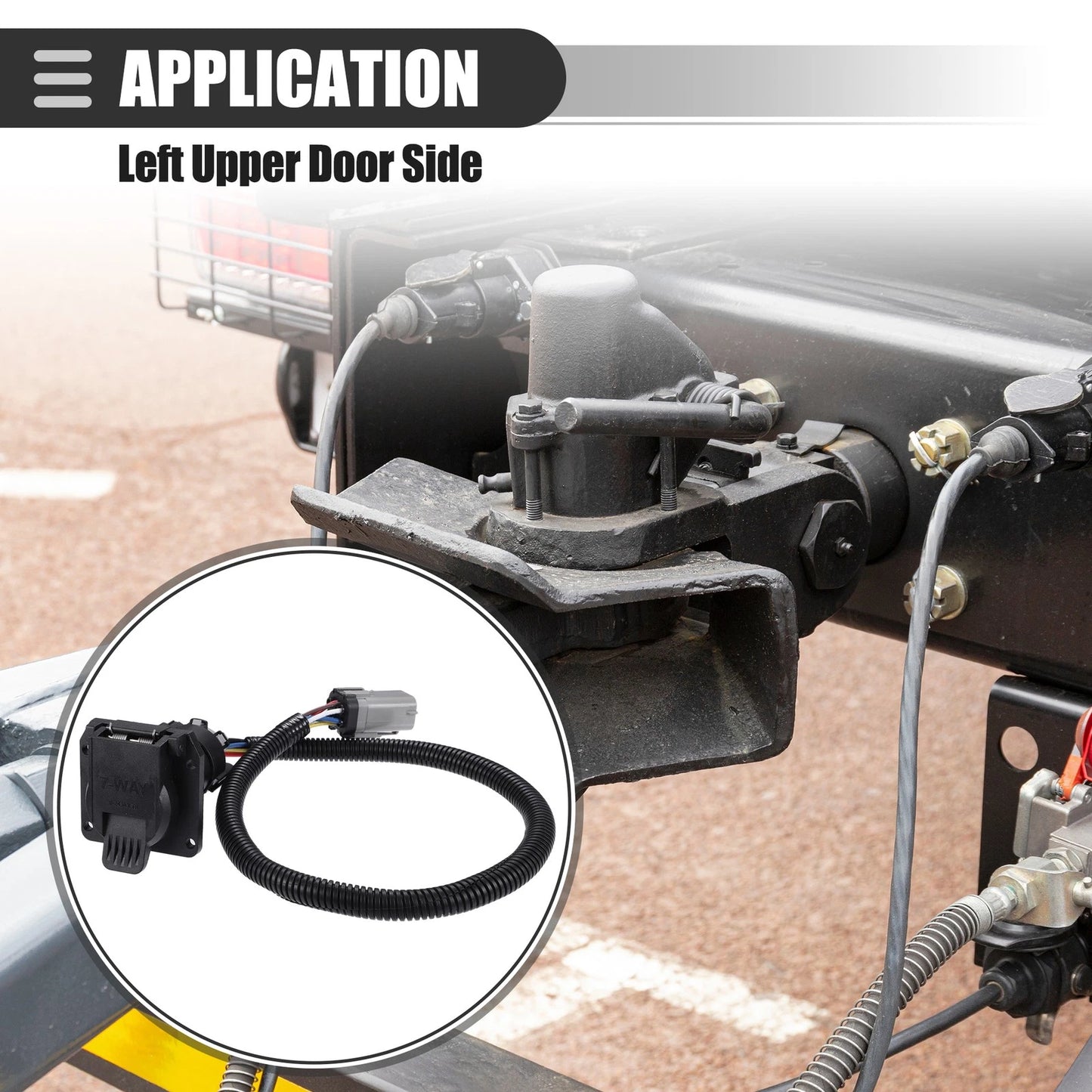 7-Pin Trailer Wiring Harness Connector for Ford F-250 Super Duty (2017-2023)