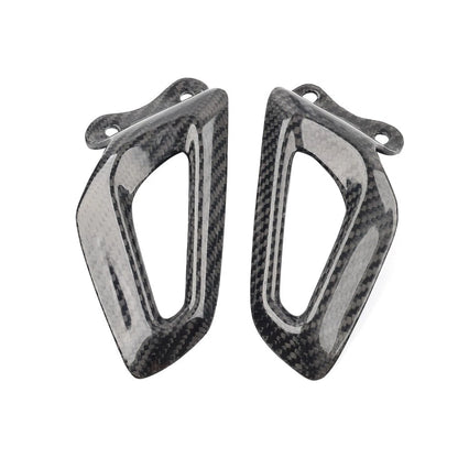 Carbon Fiber Rearset Footrest Plate Heel Guard for BMW S1000RR, M1000RR (2019-2024)