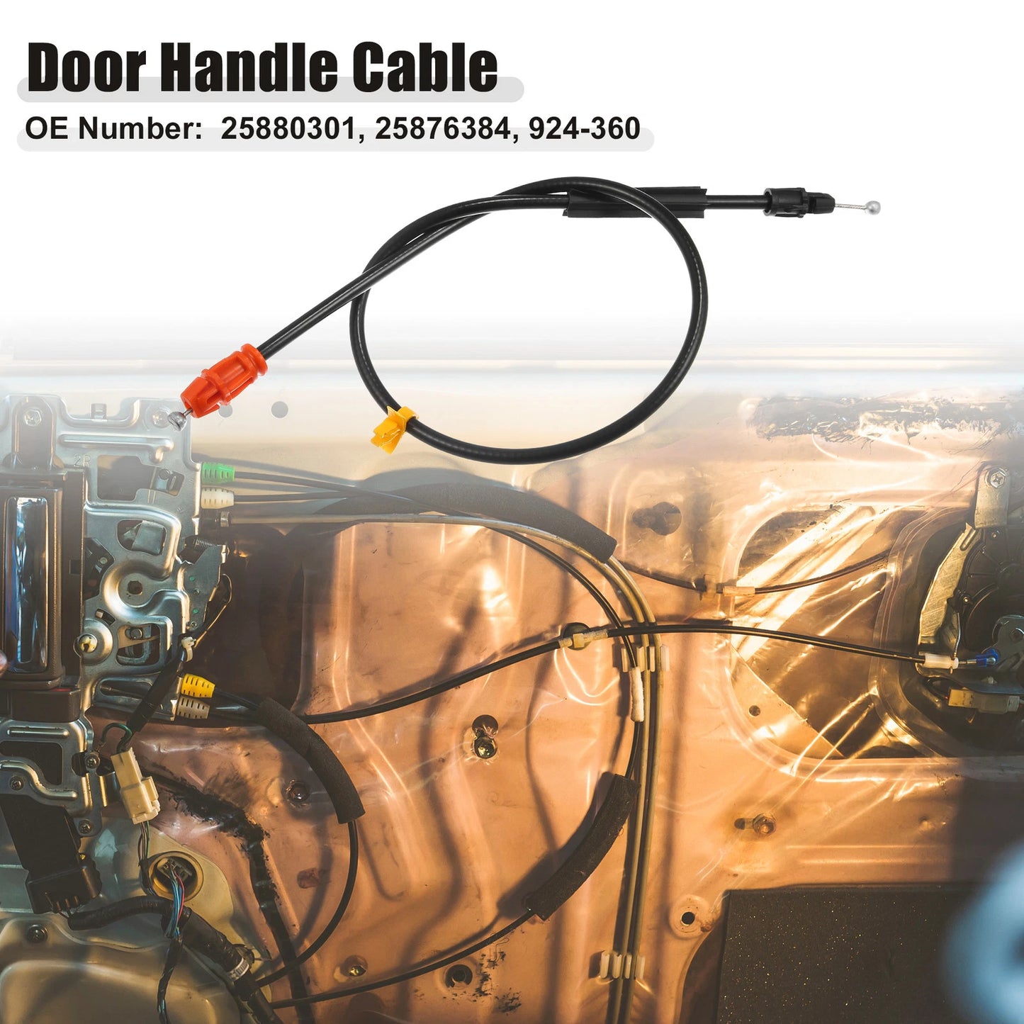 25.8" Door Latch Cable Connecting Rod for Chevrolet