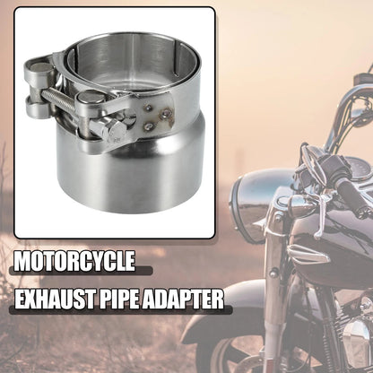51-62mm 2.0-2.4in Exhaust Pipe Adapter Connector Reducer Muffler for Motorcycle
