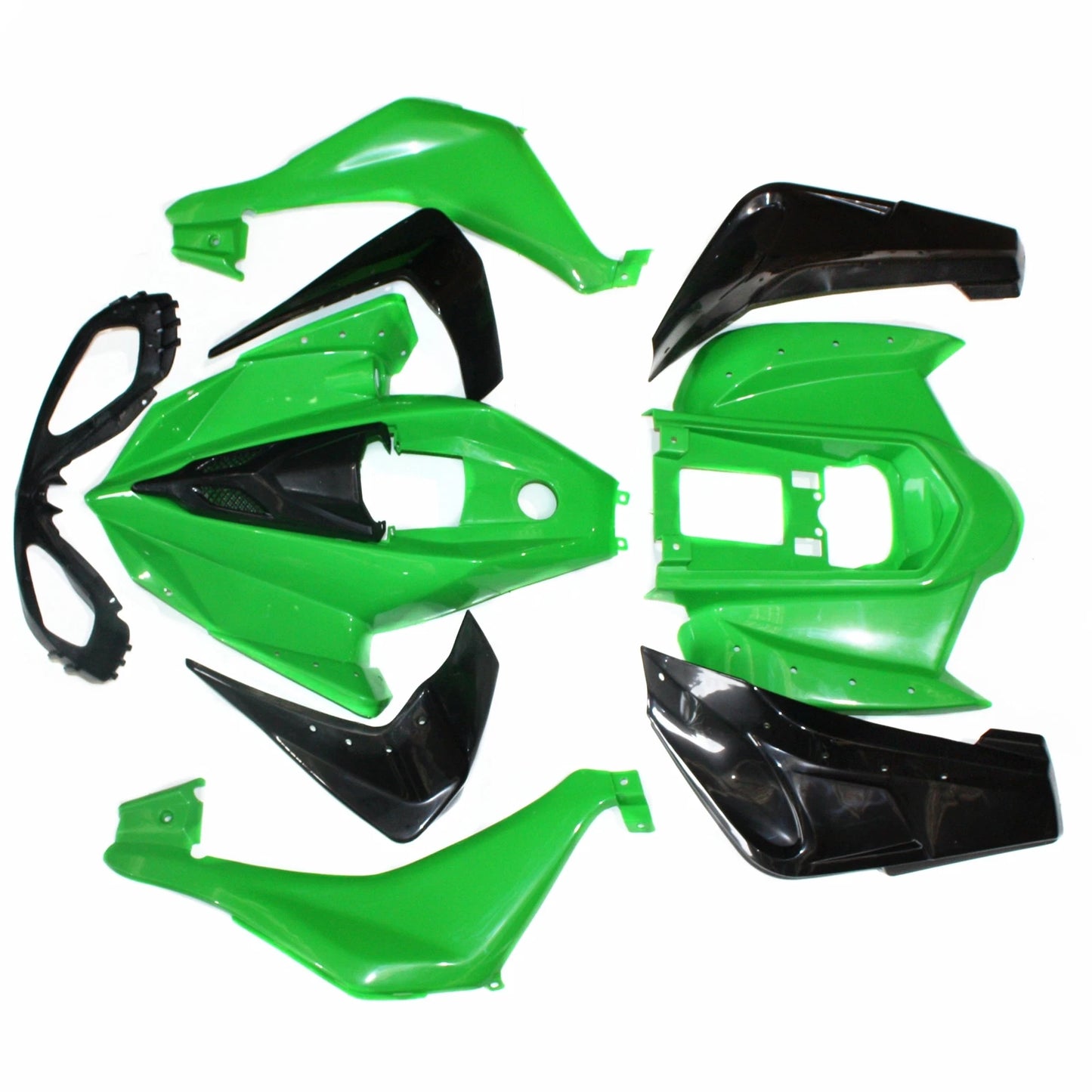 Green Plastics Fairing Fenders Cover for 110cc 125cc Sport Quad ATV