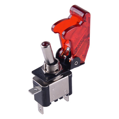 12V 20A Red LED Rocker Toggle Switch for Car Auto Boat Truck