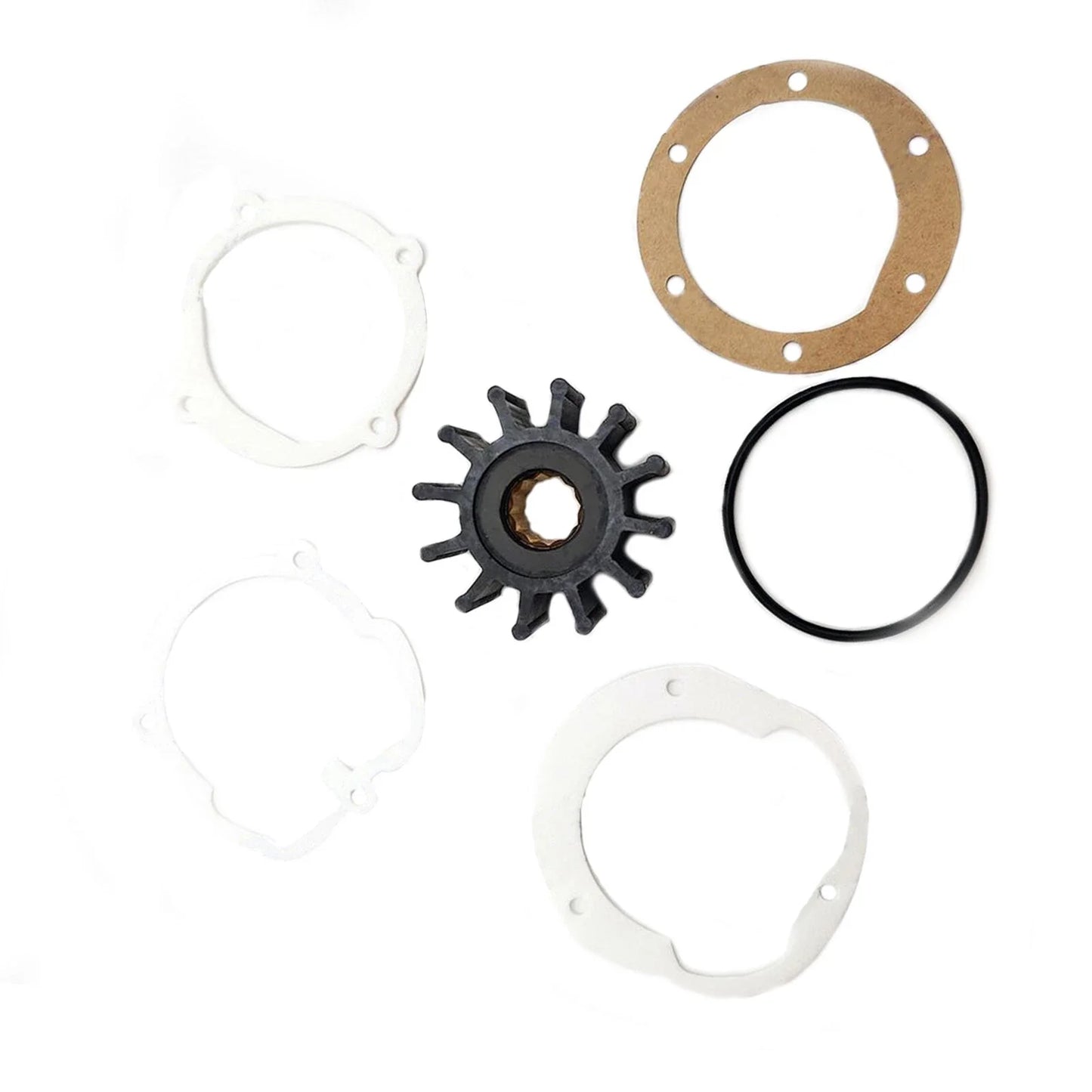 Impeller Kit for Jabsco, Onan, Perkins, 3805, 132-0162, 0460038, 40-60HP