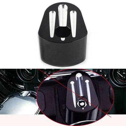 Ignition Switch Cover for Harley Electra Glide, Road King (2007-2013) Black