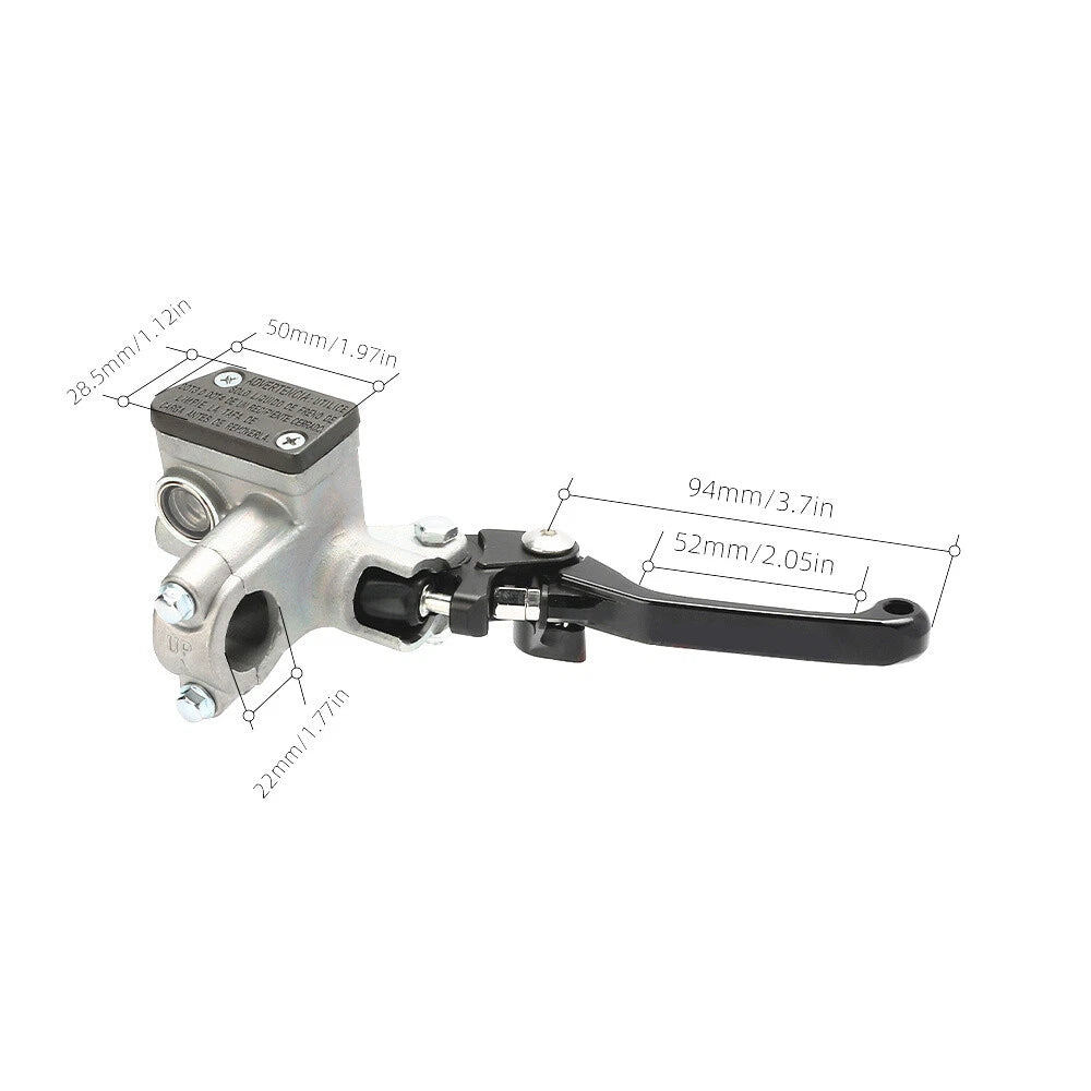 Brake Master Cylinder for Yamaha YZ250F YZ450F YZ426F YZ85 YZ65 YZ125 (2001-2023)