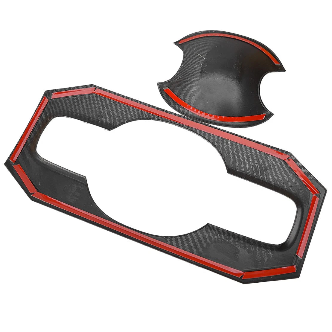 Black Door Handle Dish Cover Trims for Toyota Tundra (2022-2023) 1 Set