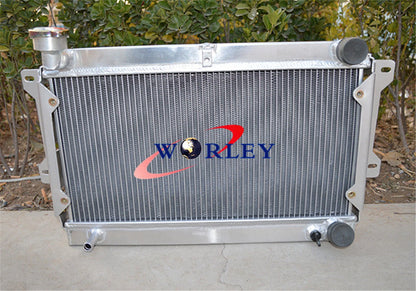 3-Row Aluminum Radiator for 1979-1982 Mazda RX7 SA22C 12A Manual (1979-1982)
