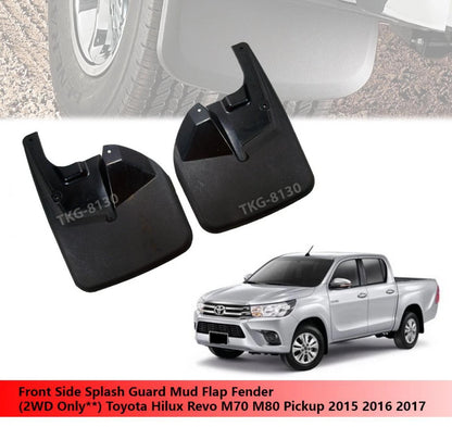 Mud Flap for Toyota Hilux Revo M70 M80 (2015-2017) 2WD