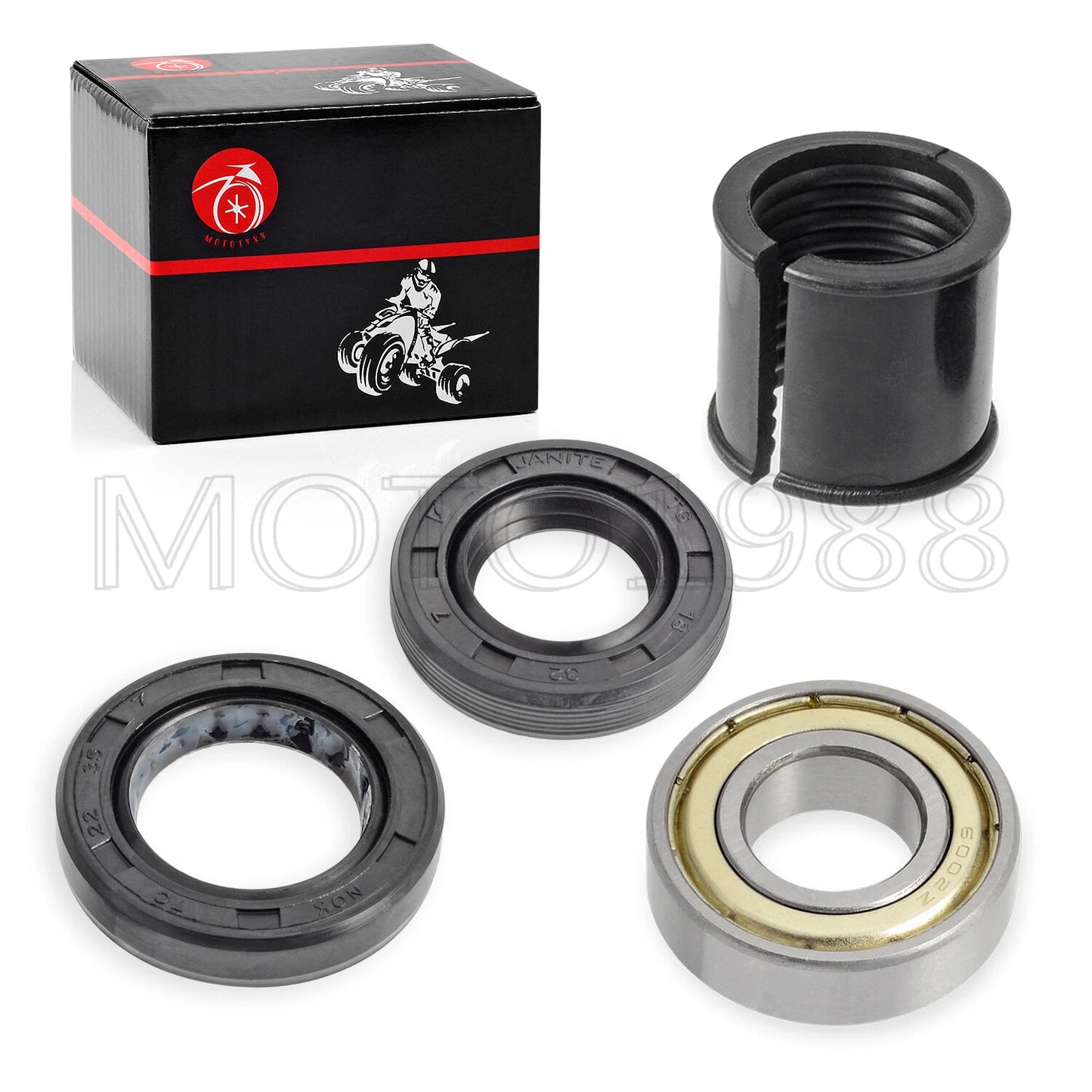 Steering Shaft Bushing Oil Seal Bearing Kit for Polaris Outlaw 50, Sportsman 90 (2003–2011)