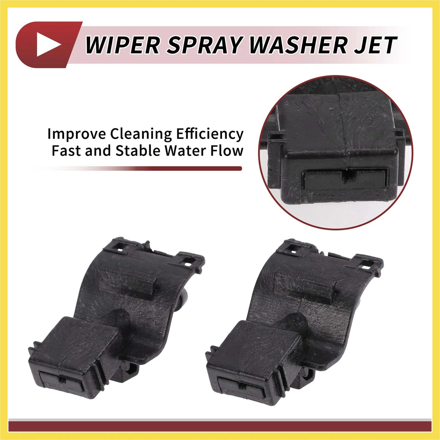Windshield Washer Nozzle 2 x for Toyota Tacoma (2016-2023)