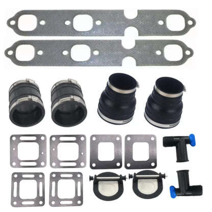 3" Wet Joint Exhaust Manifold Bellow Kit for MerCruiser V6 75-205
