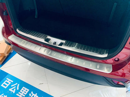 Rear Scuff Pad Bumper Cover for 2020-2023 Toyota Highlander Steel Plate 2 x