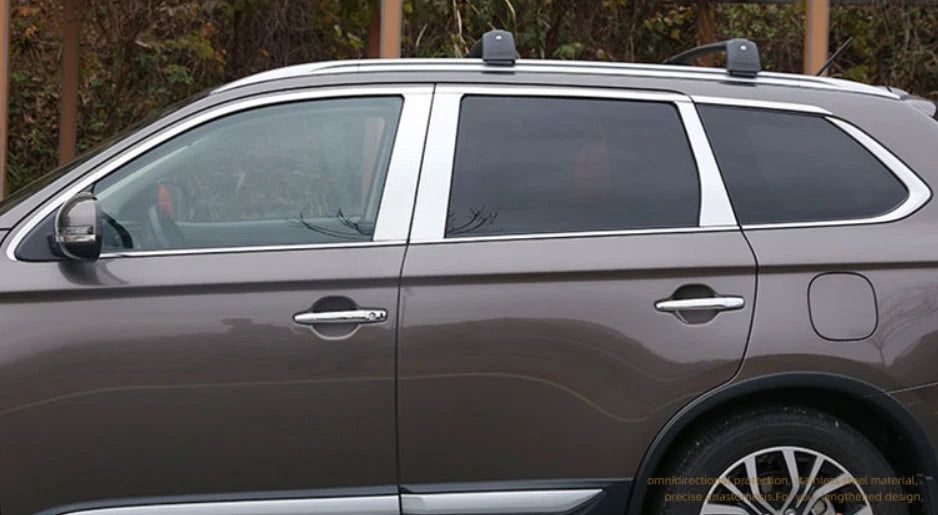 Full Window Pillar Molding Cover Trim for Mitsubishi Outlander (2013-2018)