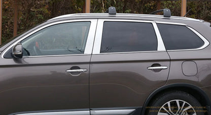 Full Window Pillar Molding Cover Trim for Mitsubishi Outlander (2013-2018)