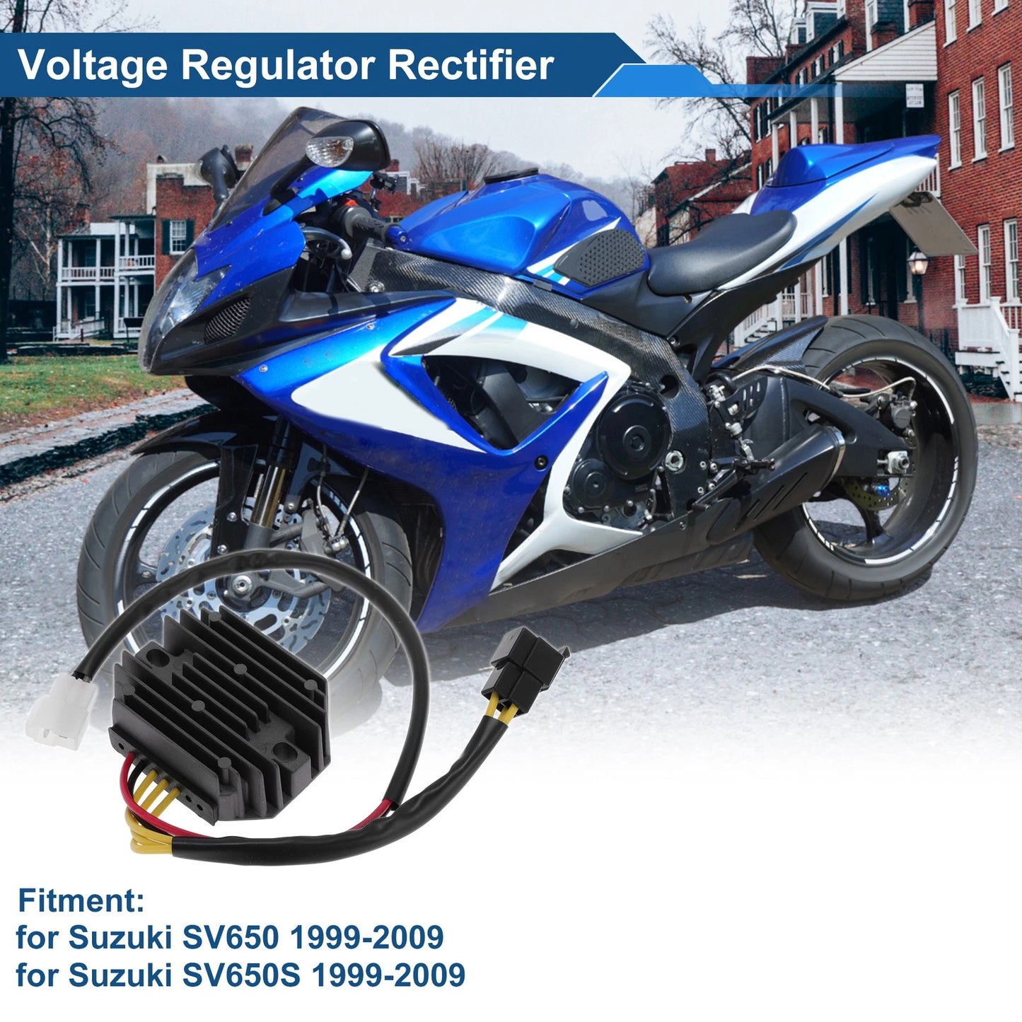Voltage Regulator Rectifier for Suzuki SV650 (1999-2009)