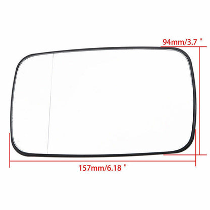 2 x Heated Wing Mirror Glass for BMW E46 Sedan & Wagon (1998-2006)