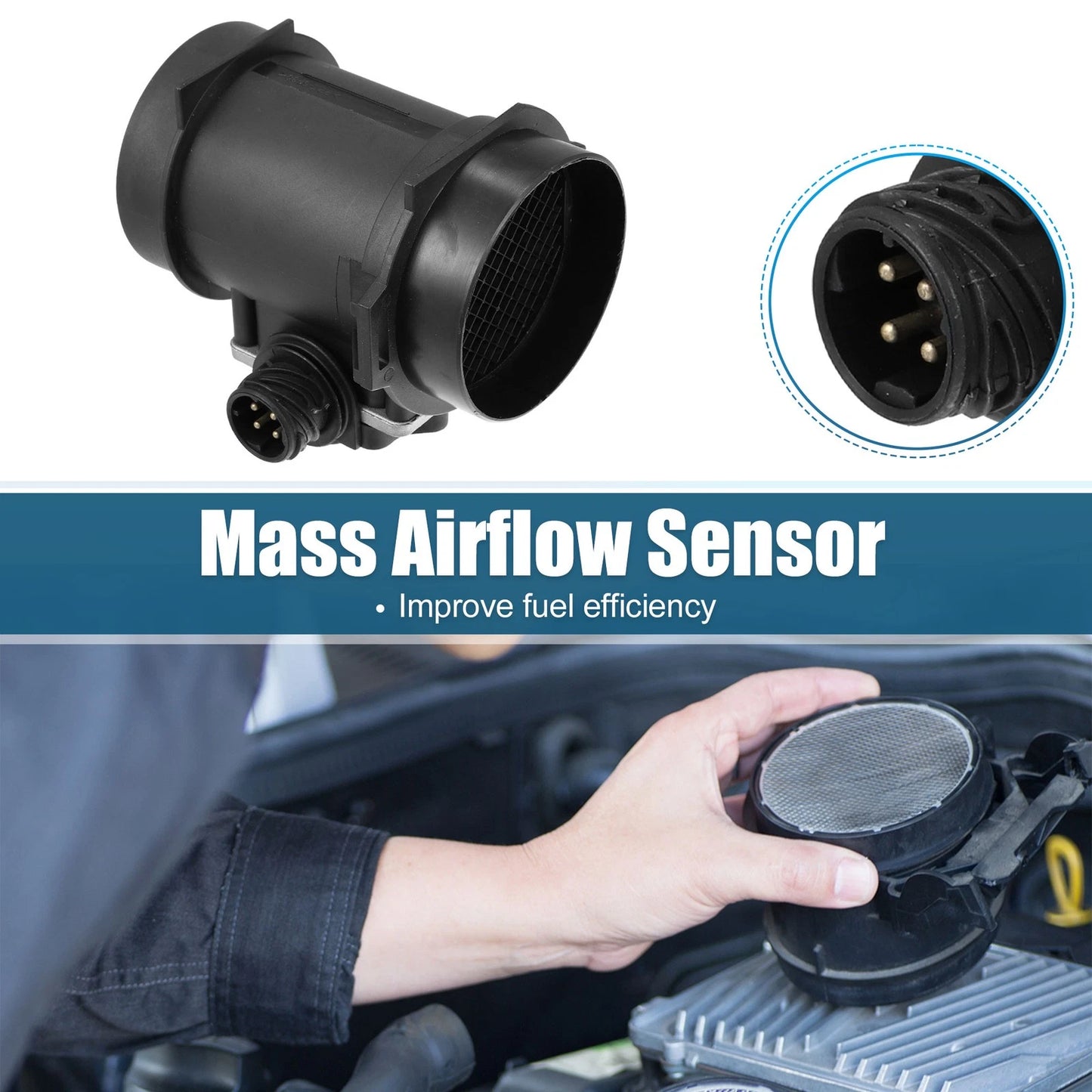 Mass Air Flow Sensor for BMW M3 3.2L (1996-1999)