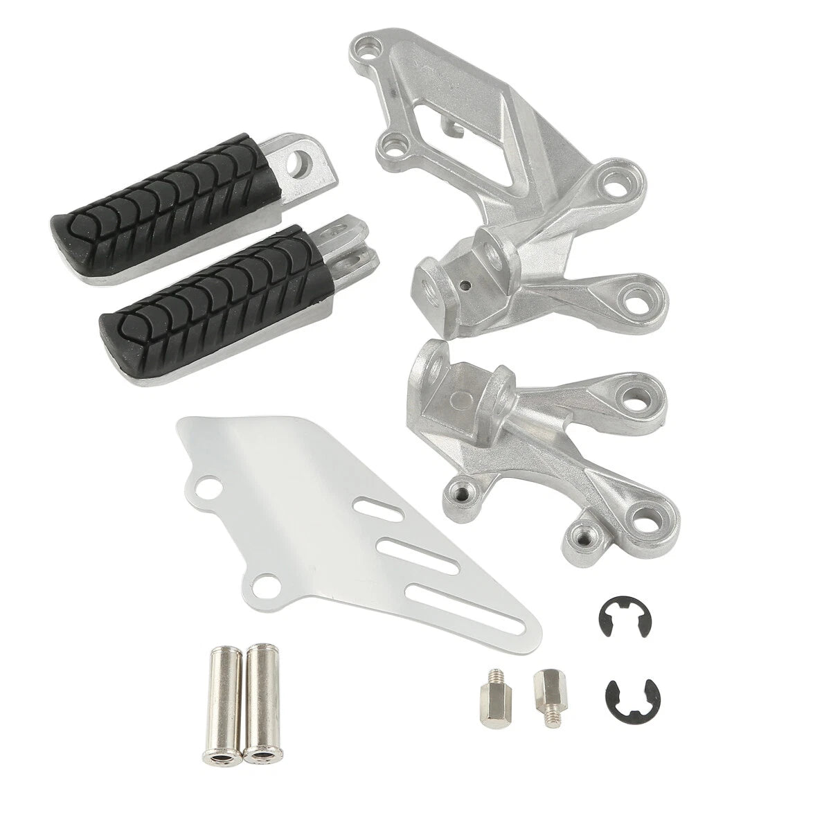 Front Rider Driver Foot Pegs Bracket Set for Kawasaki Ninja ZX14R (2006-2023)